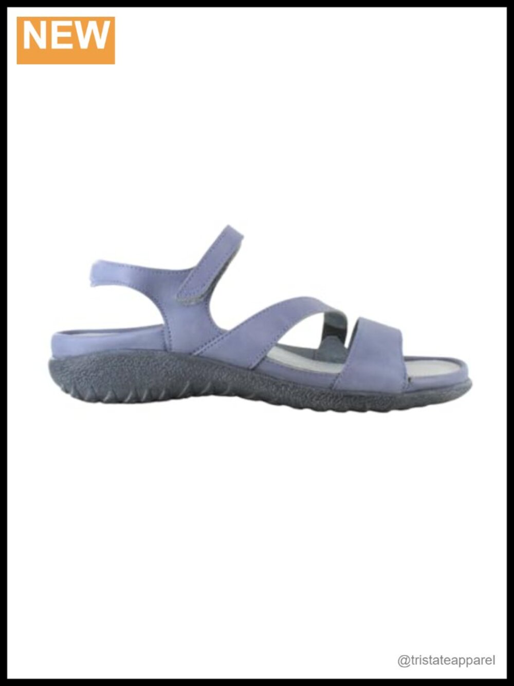 NAOT Etera Leather Athletic Sandal Hook & Loop Cushioned Neutral Arch